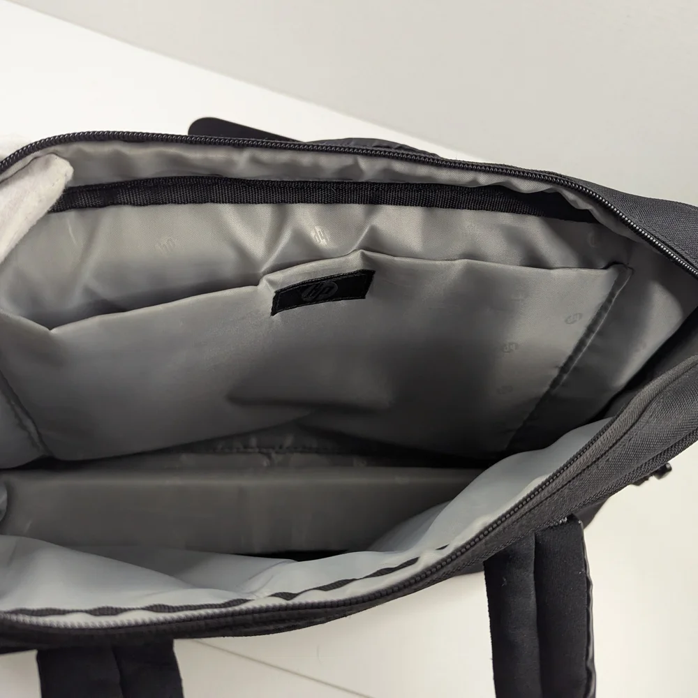 HP Black‎ Laptop Bag With Shoulder Strap Men